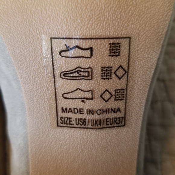 Qupid NWT Vegan Suede Slip On Mule 6 - Picture 6 of 9